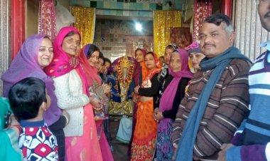 प्रिय सखी संगठन ने किया पोष बड़ा कार्यक्रम का आयोजन