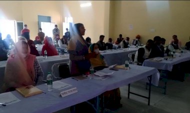 कस्बे के विकास के मुद्दो को लेकर नगर पालिका नगर की पहली बैठक हुई आयोजित