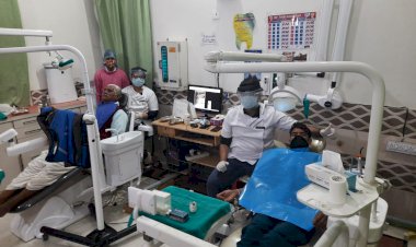 निशुल्क दंत रोग चिकित्सा शिविर मे 224 लोगों को नि:शुल्क दवा व परामर्श का लिया लाभ