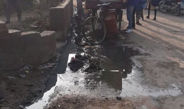 पाइप लाइन डालने के नो माह बाद भी कनेक्शन नहीं दिए जाने से बदनगढ़ के बाशिंदों को नही मिल पा रहा पीने का पानी