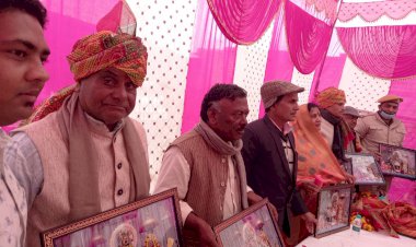 नगर पालिका डीग के उपाध्यक्ष का किया सम्मान