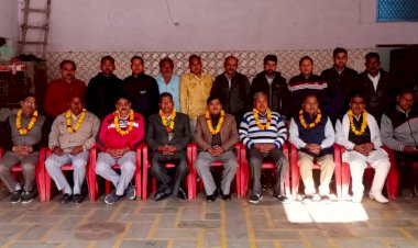 राजस्थान शिक्षक संघ राष्ट्रीय के राधाचरण शर्मा पुनः बने अध्यक्ष