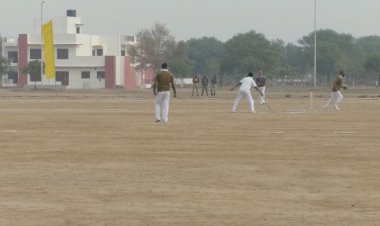 प्रशिक्षु प्रशिक्षण केंद्र सशस्त्र सीमा बल मौजपुर अलवर में शहीद घनश्याम गुर्जर खेलकूद प्रतियोगिता हुई आयोजित