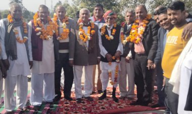 महात्मा ज्योतिबा फुले विकास समिति राजगढ़ की नवीन कार्यकारिणी के चुनाव हुए सम्पन्न