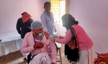 सकट में 122 स्वास्थ्य कर्मियों को लगे कोरोना वैक्सीन के जीवन रक्षक टीके