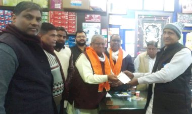 महवा में श्री राम मंदिर निर्माण हेतु रामभक्त कर रहे है दिल खोलकर समर्पण