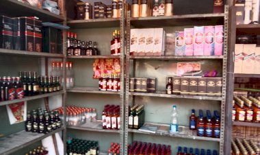 गणतंत्र दिवस के अवसर पर ड्राई डे के बाद भी जमकर बिकी शराब