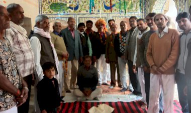 सर्व ब्राह्मण महासभा के नवनिर्वाचित तहसील अध्यक्ष राजेश शर्मा का किया स्वागत