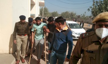 बहरोड मे हुई बदमाश पपला की शिनाख्त परेड, पूछताछ के लिए पुलिस रिमांड11 फरवरी तक