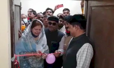 विधायक सफिया जुबेर ने 437 लाख के विकास कार्यों के साथ सीएचसी में किया डेंटल चेयर व सरकारी मेडिकल दुकान का फीता काटकर उद्घाटन