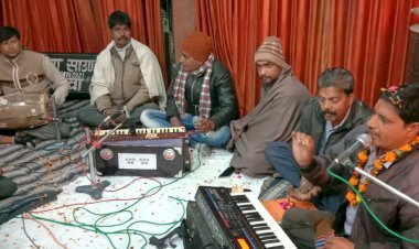 चलो बुलावा आया है माता ने बुलाया है- चौथ माता मंदिर में हुआ रात्रि जागरण