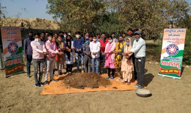 आनंदम गार्डन के लिए आयोजित हुआ एक मुट्ठी खाद अभियान