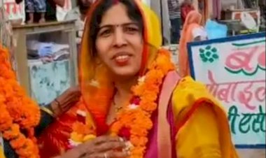 सासंद रंजीता काेली काे केन्द्रीय जल शक्ति मंत्री ने भेजा पत्र, नगर से चम्बल का पानी की पाईप लाईन खेडली तक लगवाने की कही बात