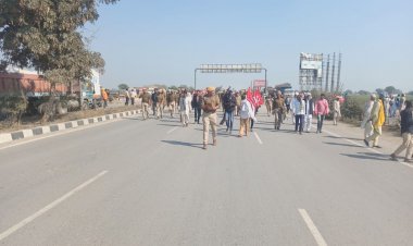 किसानों के आह्वान पर भारत बंद को लेकर बॉर्डर पर आज शांतिपूर्ण व्यवस्था ले चलते आज सफल रहा