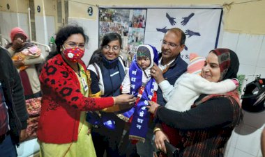 कन्या रत्न जन्मोत्सव से दे रहे कन्या भ्रूण हत्या को रोकने एवं सामाजिक कुरीतियों को दूर करने का संदेश