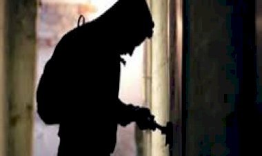 चोरों ने राशन डीलर की दुकान शटर का ताला तोड़कर गेहूं के 109 कट्टे किए पार