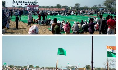 तीन कृषि कानूनों के खिलाफ हुई महापंचायत, लाखों की संख्या में पहुंचे किसान