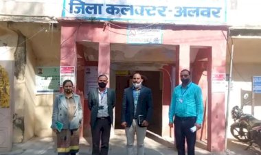 राजस्थान ग्रामीण विकास सेवा परिषद ने पदोन्नति की मांग को लेकर जिला कलेक्टर को मुख्यमंत्री के नाम सौंपा ज्ञापन