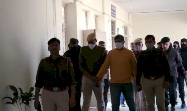 मोस्टवांटेड पपला गुर्जर के साथ ही महिपाल को कड़ी सुरक्षा के बीच कोर्ट में किया पेश
