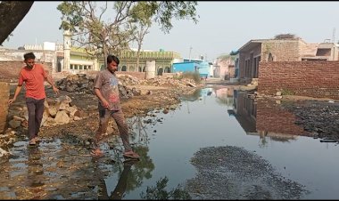कामां नगरपालिका की लापरवाही लोगों के लिए बनी परेशानी का सबब