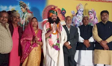 हनुमान मंदिर पर सवामणी व सम्मान समारोह हुआ आयोजित