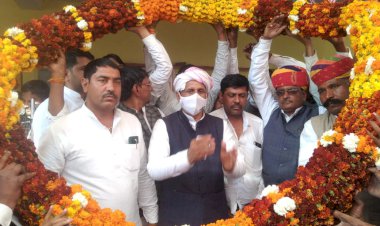मंत्री भजनलाल जाटव की मैनापुरा में जनसभा रही फ्लॉप, सरपंच क्षमता के अनुसार नही जुटा पाए भीड़