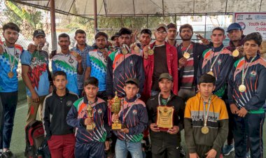 अलवर जिले के खैरथल की कबड्डी टीम ने नेपाल में जीता गोल्ड