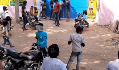 सिघांडा के सीनियर सैकण्ड्री स्कूल में फिर हुआ हंगामा,समझाईश के बाद शान्त