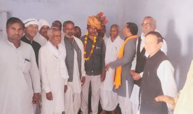 भगवान श्री देवनारायण जयंती की तैयारियों के लिए समाज के सदस्यों की बैठक भी आयोजित