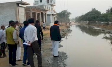 स्टेशन रोड पर गंदे पानी के निकास का समाधान नहीं होने पर पूर्व विधायक आहूजा ने 26 फरवरी को धरना प्रदर्शन की दी चेतावनी