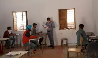 रामगढ़ मे  कोविड-19 के नियमों की पालना करते हुए 168 परीक्षार्थियों ने दी RS-CIT की परीक्षा