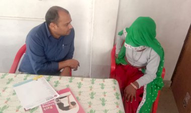 निशुल्क चिकित्सा शिविर में 300 मरीजों की जांच कर दी निशुल्क दवा