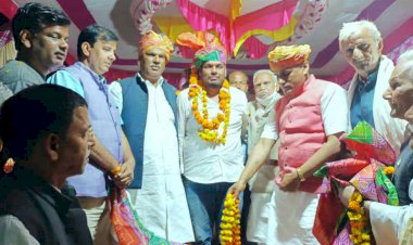 भाजपा नवनियुक्त युवा मोर्चा के प्रदेश उपाध्यक्ष विपुल शर्मा का स्वागत समारोह हुआ आयोजित