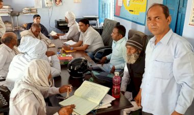ग्राम पंचायत तहनोली में बैठक आयोजित कर विकास कार्यो की समीक्षा की
