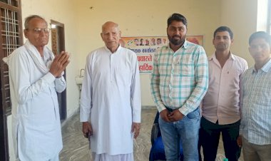 किशनगढ़बास के अधीन विभिन्न गांवो के लिए 27 करोड़ 69 लाख 43 हजार रुपए की पेयजल योजना की स्वीकृति के लिए विधायक ने भेजा अनुशंसा पत्र