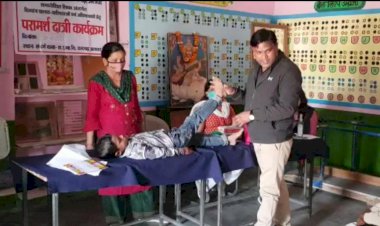सन्दर्भ केन्द्र पर दो दिवसीय परामर्श दात्री एवं पुनर्वास कैम्प का हुआ आयोजन