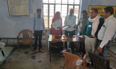 सरपंच की आकस्मिक म्रत्यु के बाद  उपसरपंच नारंगी देवी मीना ने संभाला सरपंच पद का कार्यभार