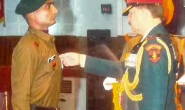 गोविंदगढ़ के जांबाज सिपाही रामवीर को मिला सेना मेडल