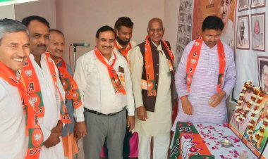 सकट में भाजपा का दो दिवसीय प्रशिक्षण शिविर शुरू