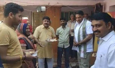 श्रीराम मंदिर निर्माण हेतु भाजपा मण्डल अध्यक्ष सुनील बजाज ने राशि की समर्पित