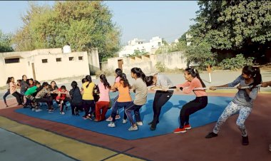 लाड़ो स्पोर्ट्स ऐकडेमी द्वारा आयोजित रस्साकशी प्रतियोगिता हुई  संपन्न