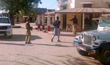 सांवलेर मे ट्रेक्टर के आरोपी की तलाश में दबिश के लिए पहूंची छतीसगढ पुलिस बैरंग लोटी