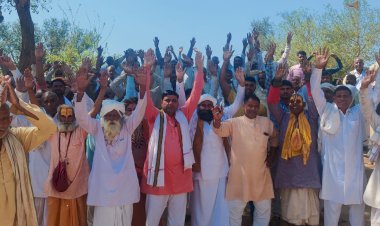 धरने के 47 वे दिन 5 मार्च को भरतपुर में होने वाले प्रदर्शन की तैयारी जोरो पर, वृन्दावन कुम्भ से आ रहा साधु संतों का जत्था