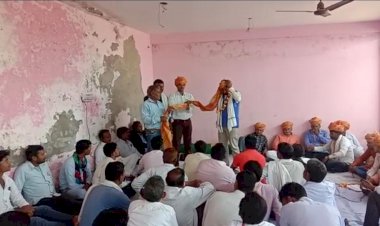 तहसील राजगढ़ व रैणी के टेंट एसोसिएशन व्यवसायियों की बैठक हुई आयोजित