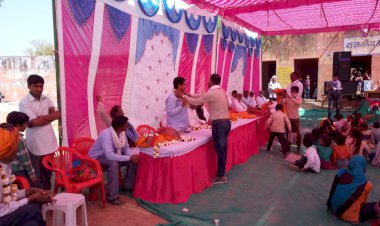 राजकीय प्राथमिक विद्यालय थूमड़ा में वार्षिकोत्सव कार्यक्रम हुआ आयोजित