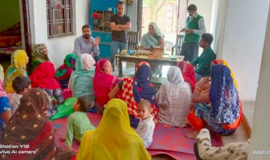 लुपिन ने मनाया महिला दिवस, महिलाओ को दिया तुलसी माला बनाने का प्रशिक्षण