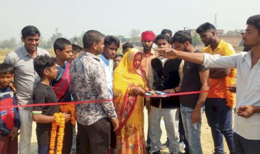 महादेव क्रिकेट क्लब द्वारा आयोजित की गई क्रिकेट प्रतियोगिता