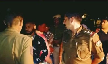 अज्ञात लोगों ने महर्षि वाल्मीकि मूर्ति को किया खण्डित