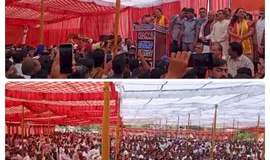 पूर्व मुख्यमंत्री वसुंधरा राजे दो दिवसीय देव दर्शन यात्रा पर पहुंची भरतपुर