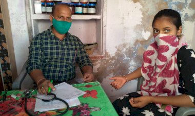 बयाना के निशुल्क होम्योपैथिक चिकित्सा शिविर में 97 मरीजो ने लिया लाभ